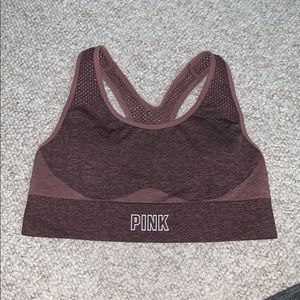 Pink Sports Bra w/ removable padding